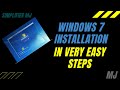 How to Install windows 7 using Bootable Pendrive or DVD in Hindi step by step guide