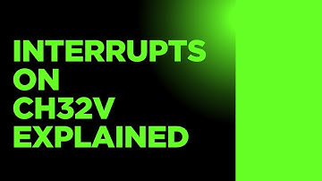 RISC-V Interrupts Demystified: CH32V003 Button Debouncing Deep Dive