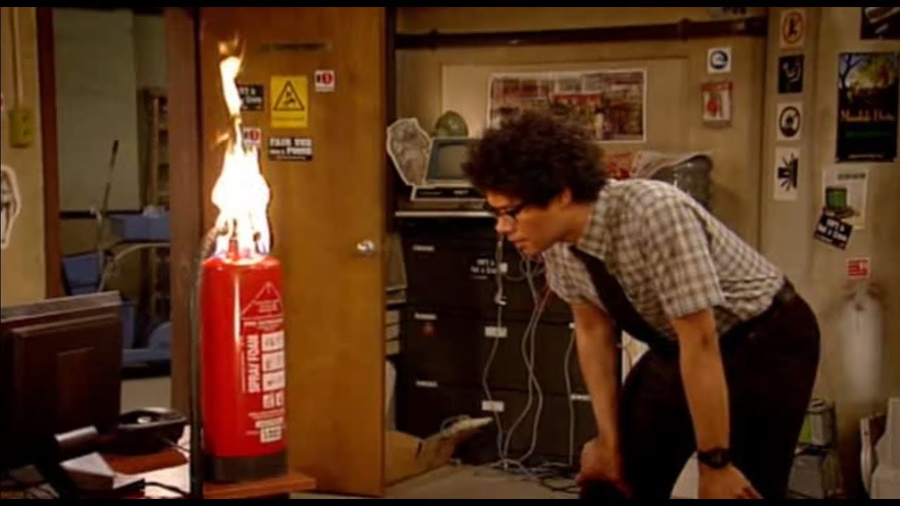 Компьютерщики the it crowd 1 сезон 2 серия "Бедствие Джен"