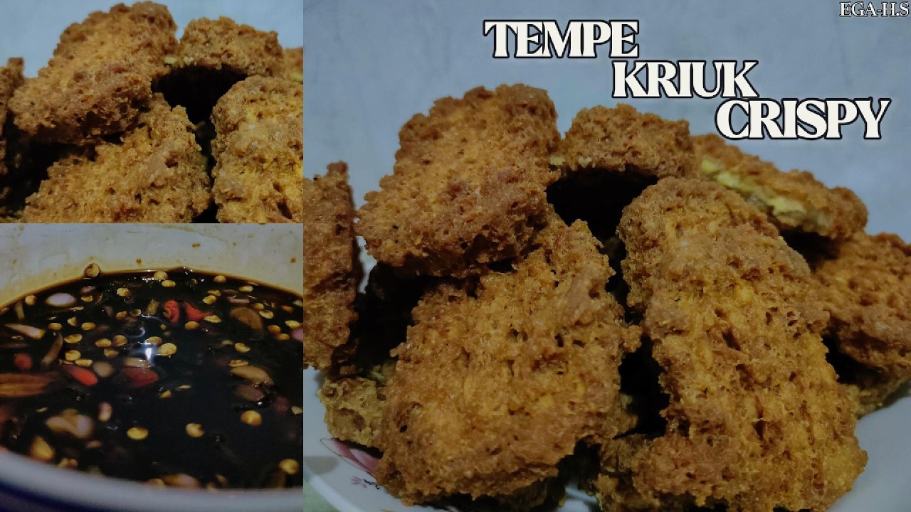 MODAL TEMPE JADI MEWAH! Resep Tempe Kriuk & Crispy Tahan Lama !