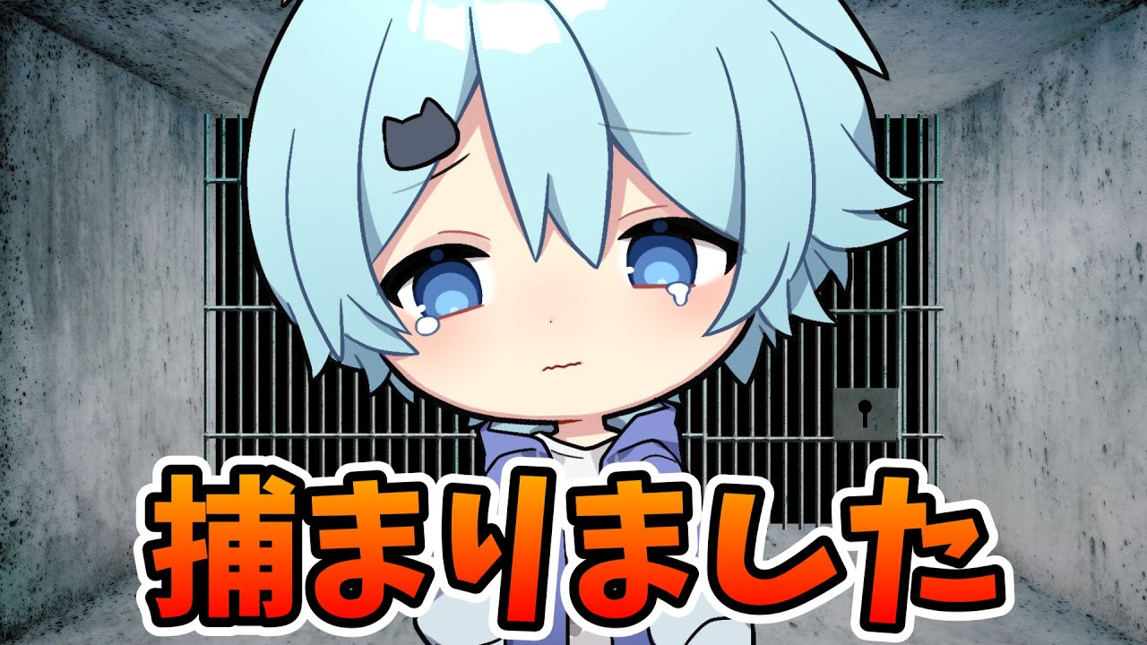 【逮捕】銀行強盗したら捕まったので脱獄しようとした結果ｗｗｗ【そらねこ】【きみゆめ】【バカゲー】