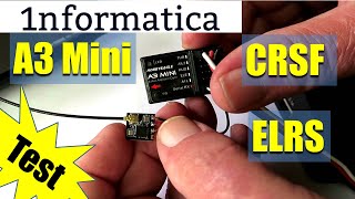 HobbyEagle A3 Mini TBS Crossfire CRSF Protocol Support