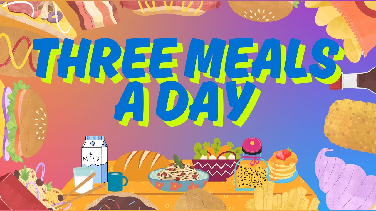 Three Meals a Day|Official Music Vídeo|AnimaSomKids - YouTube