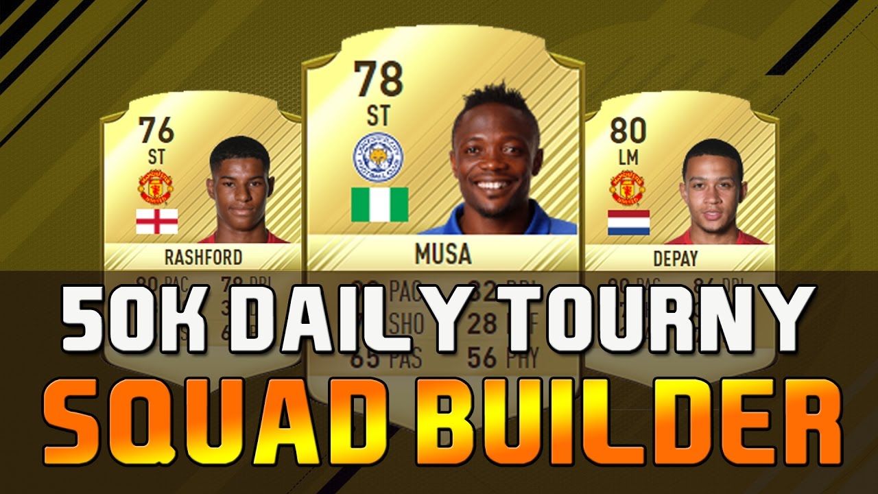 Fifa 17 | 3.5 Star FUT Champions Daily Tournament Winning | 50k PL Squad Builder!
