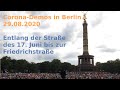 Corona-Demo in Berlin am 29.08.2020, 14-15 Uhr – von der Siegessäule zur Friedrichsstraße