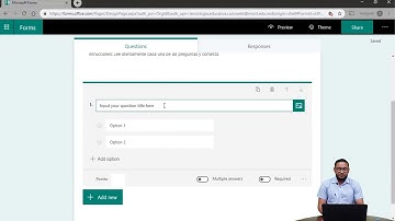 Personalizar y crear preguntas en Microsoft Forms - Parte 1/3.