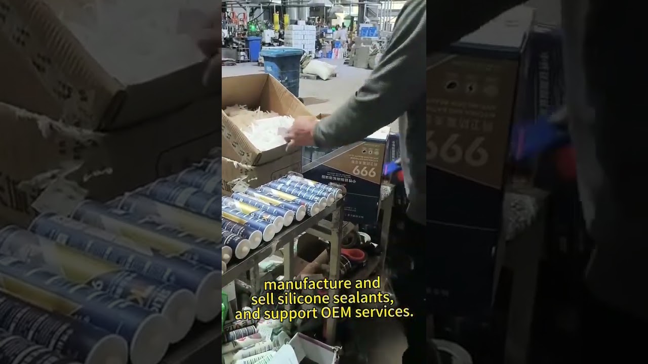 Silicone sealant manufacturer, accepting global orders