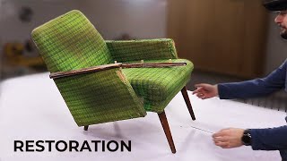 German armchair restoration