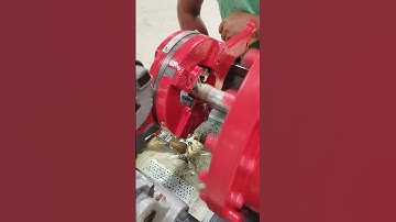 Gi Pipe Threading Machine