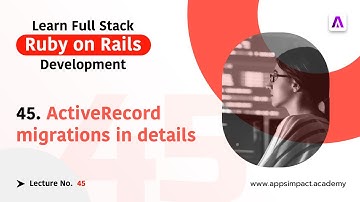 ActiveRecord Migrations