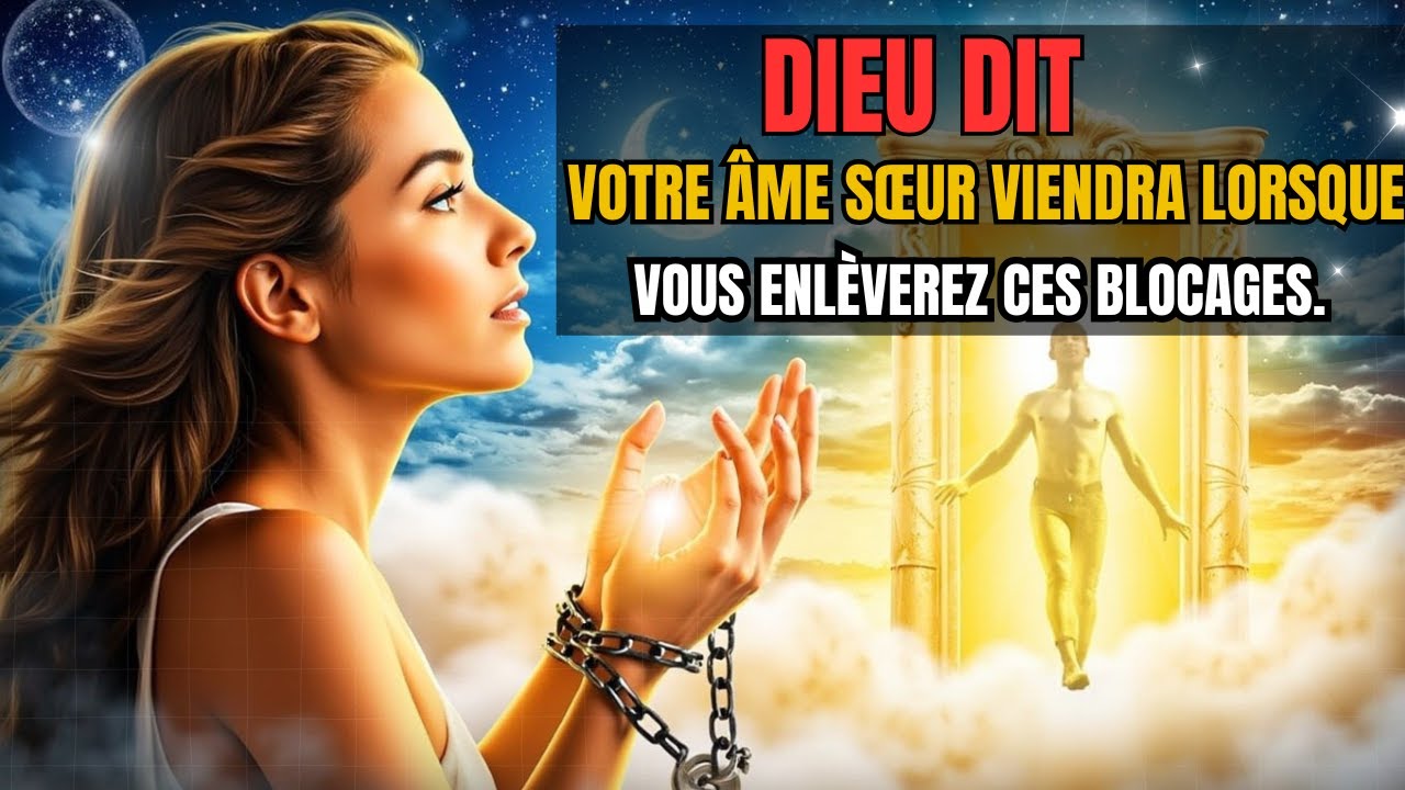 Dieu Dit : Votre Âme Sœur Viendra Lorsque Vous Enlèverez Ces Blocages