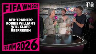 Robbie Williams zu Gast bei der MagentaTV-Crew  | FIFA WM 2026 | MAGENTA TV