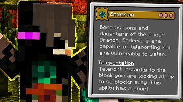 Minecraft Origins Mod: Evolved Enderian (Custom Origin)