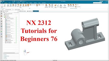Siemens NX-tutorials voor beginners | NX 2312 | tutorial-76