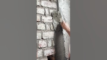 Crack Prevention with Mesh – Plastering Pro Trick! 🔧