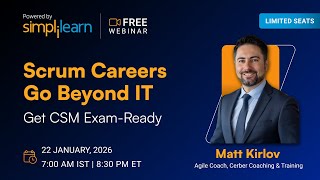 Certified SCRUM Master Exam 2026 | How to Crack CSM Exam 2026 | SCRUM Exam Prep 2026 | Simplilearn