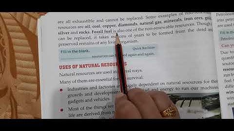 Class 5, SST, Chapter 5, Natural Resources, Video part 1(Introduction and types of resources)