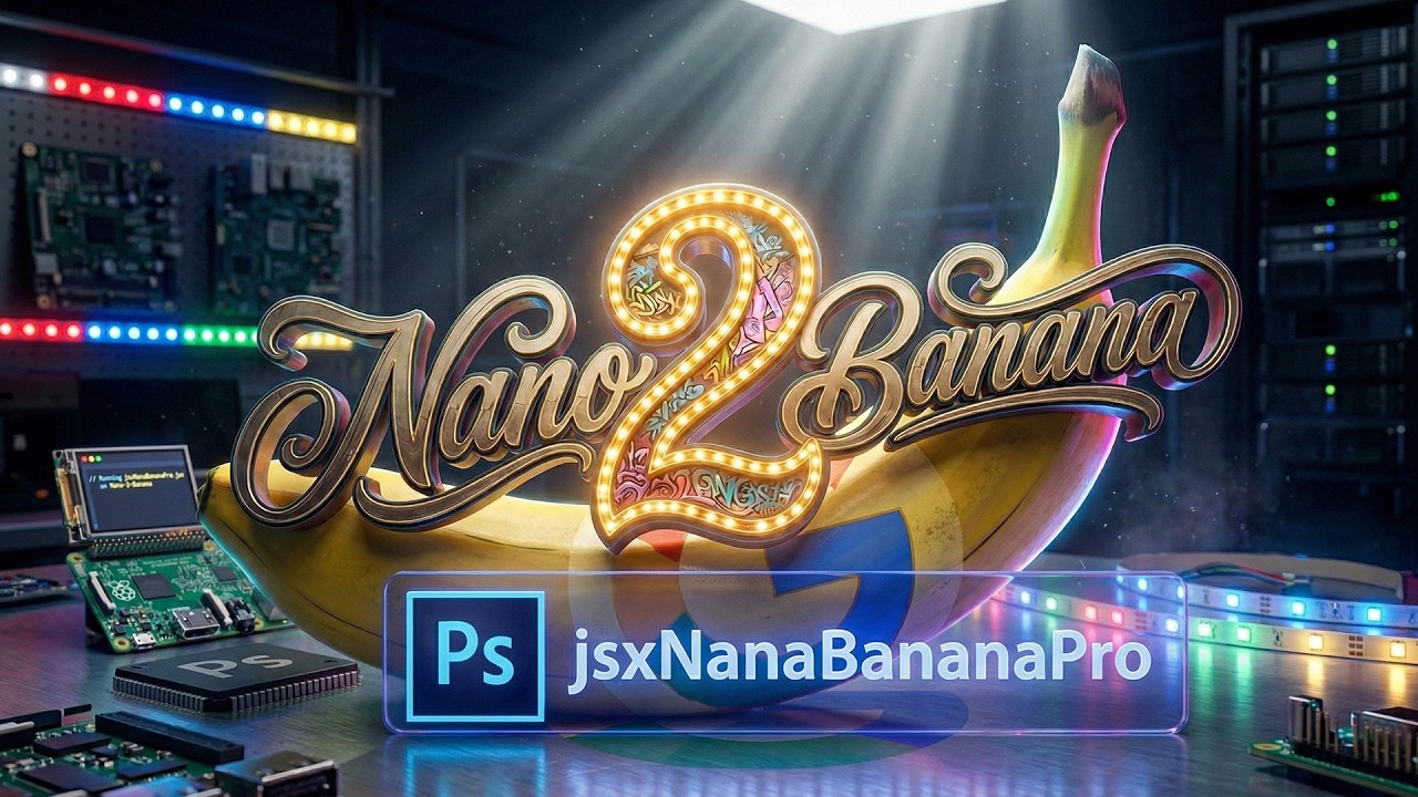 Gemini 3.1 Nano Banana 2 - AI Photoshop Plugin jsxNanaBananaPro v0