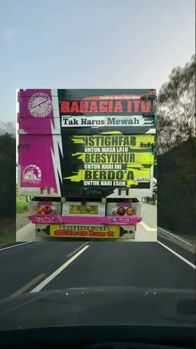 🔴Mutiara Nasehat Pak Sopir Truk