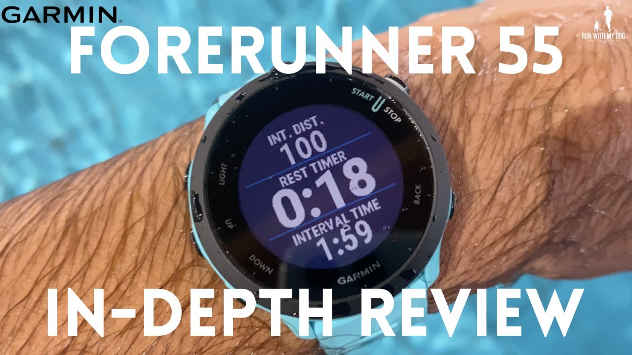 Garmin Forerunner 55 GPS Sportswatch In-Depth Review // More