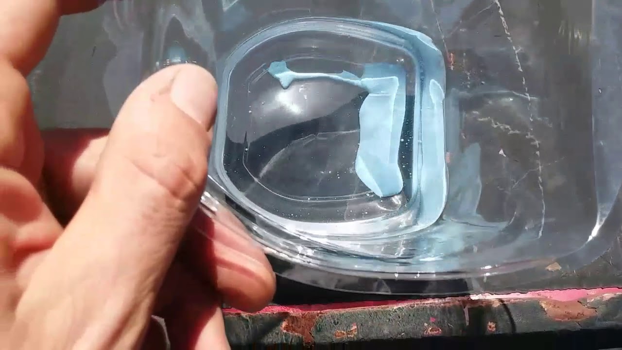 observing latex paint in mineral spirits YouTube