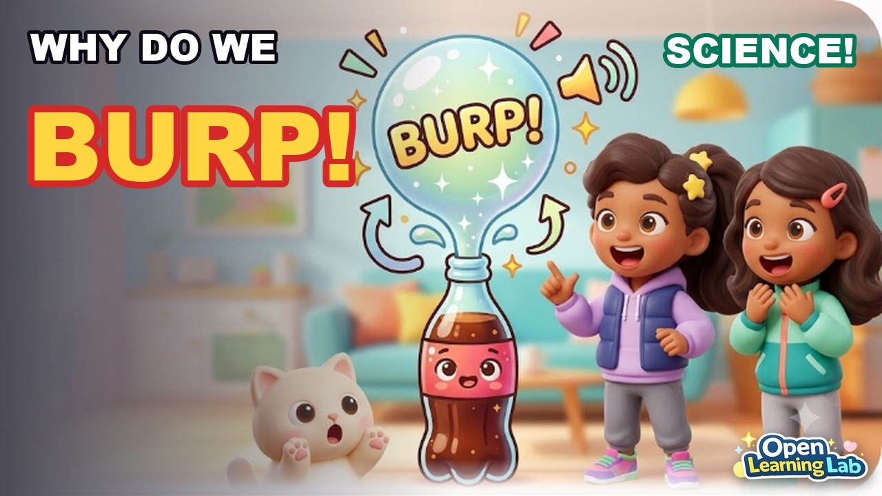Why Do We Burp? | Science for Kids