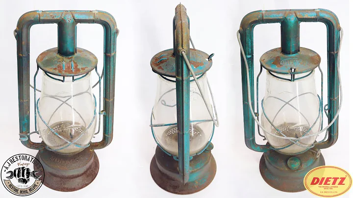 Dietz Railroad Lantern Restoration.