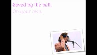 Robin Gibb Saved By The Bell Lyrics Video [HQ] chords