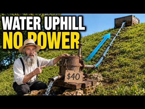 My Grandfather's Pump Has Lifted Water Uphill for 79 Years — With No Electricity