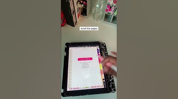 What is a hyperlinked digital planner? #digitalproducts #digitalplanners #digitalplanningcommunity