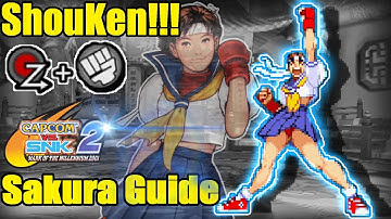 Sakura Basics in Capcom vs SNK 2 – Learn Fast!