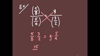 SOLVING PROPORTIONS WITH FRACTIONS