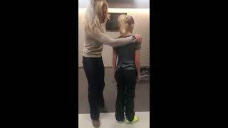 Growing pains in kids?  Here are some stretches!  ~ call 802.879.1703 ~