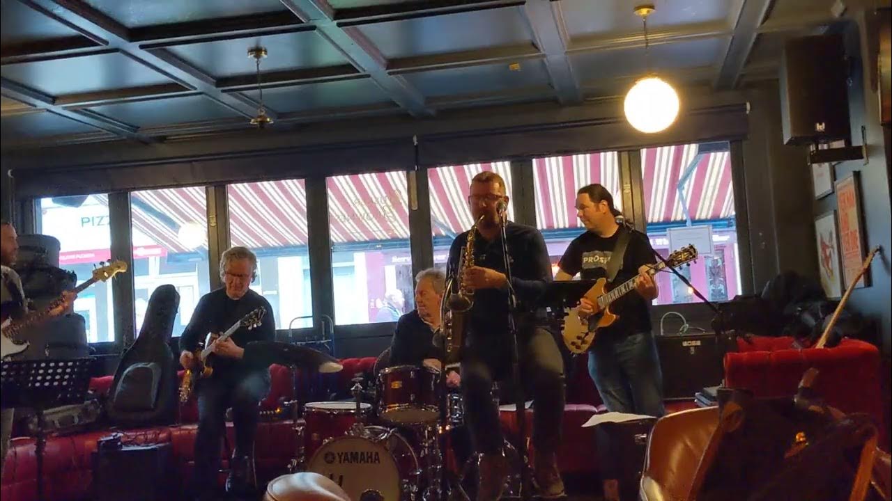 Sax Solo by Ivor Curley. Lovely Day. Sunday Session , Busker Browne's