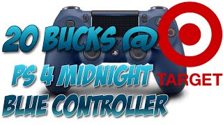$20 Dollar Ps4 Midnight Blue Controller @Target