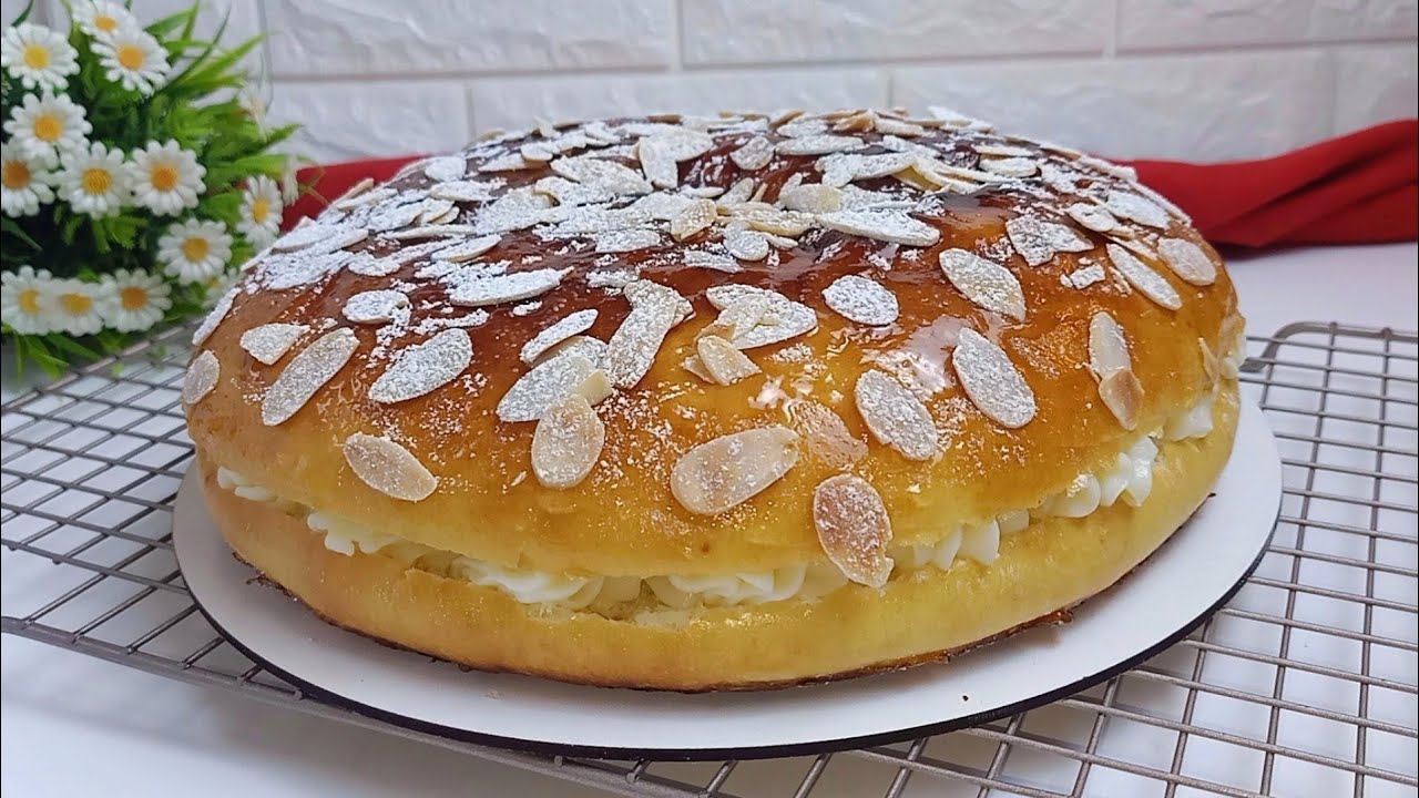 أروع وصفة لامونة بكريمة بدون بيض 📢 تحضروها بسرعة و تجي بزااااااف خفيفة و بنينة