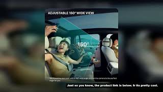 Ottocast Cabin Care Wireless CarPlay Adapter Baby Car Camera 1080P HD 150° Wide-angle Night Vision B