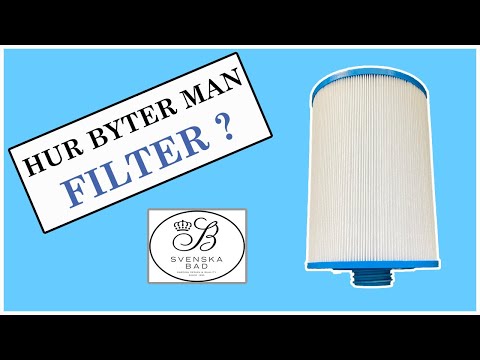 Hur byter man filter på ett spabad ? Earl Denver Vancouver från Svenskabad