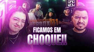 Casal Reage Cypherbox 1 -Diomedes Chinaski Nissin Baco Exu Do Blues Rapadura - Expurgo
