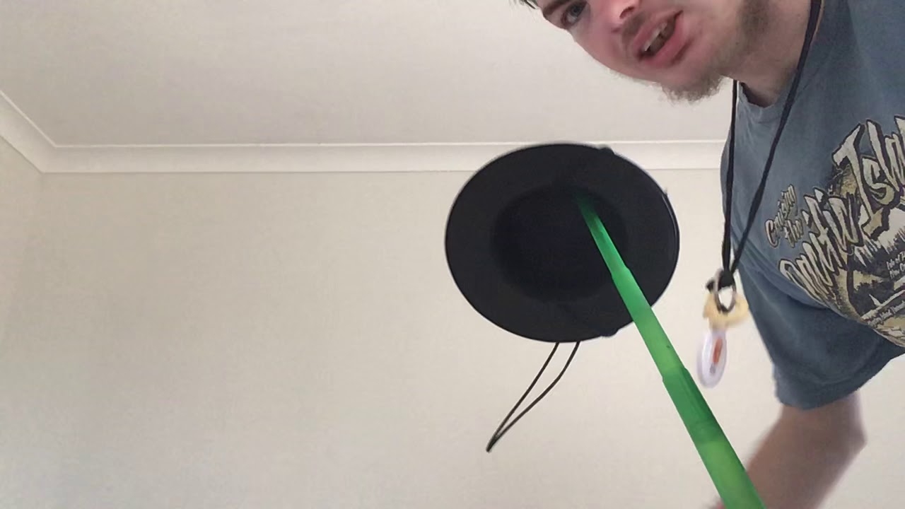 Hat on a stick trick with HEG and Bowie YouTube