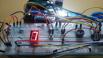 Arduino 演練 - 利用七段顯示器實作亂數選號器