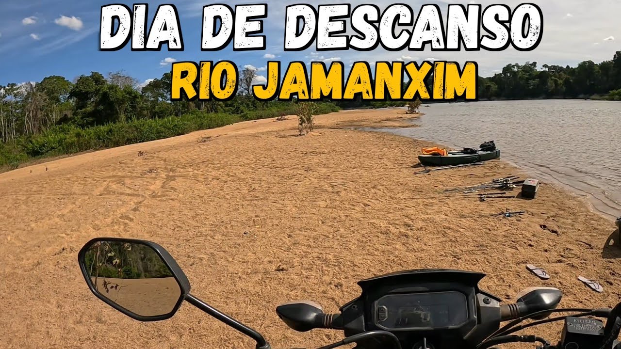 EP-24 Fomos pra Prainha de Santa Júlia, dia de descanso.