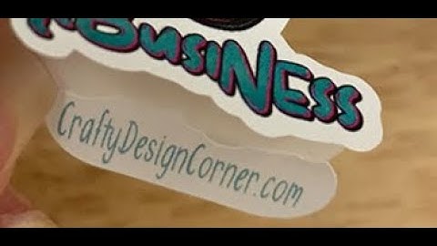 Making Stickers with Create Solo, Creating Easy Peel Stickers with the Starcraft Create Software