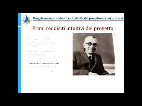 Antonio Finazzi Agrò  - Introduzione alla progettazione sociale - PARTE 1