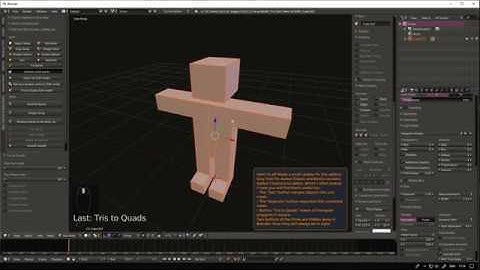 Update Easy tool for avatar v2.1.1(addon for Blender and Second Life)