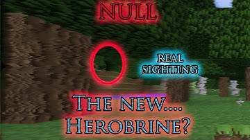 Real NULL Sighting - Part I