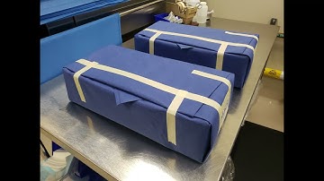 SPD Sterilizing Wrap #shorts #spd #sterileprocessing