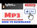 how to download mp3 song download pagalworld. mobi