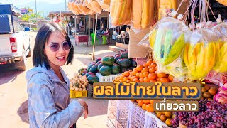 ผลไม้ไทย ในลาว! เที่ยวลาวคำม่วน Day7