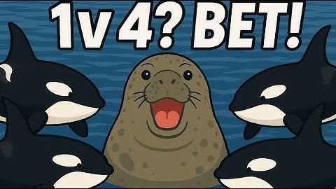 Fighting Orcas as an Elephant Seal... Bad idea? | Deeeep.io Wars